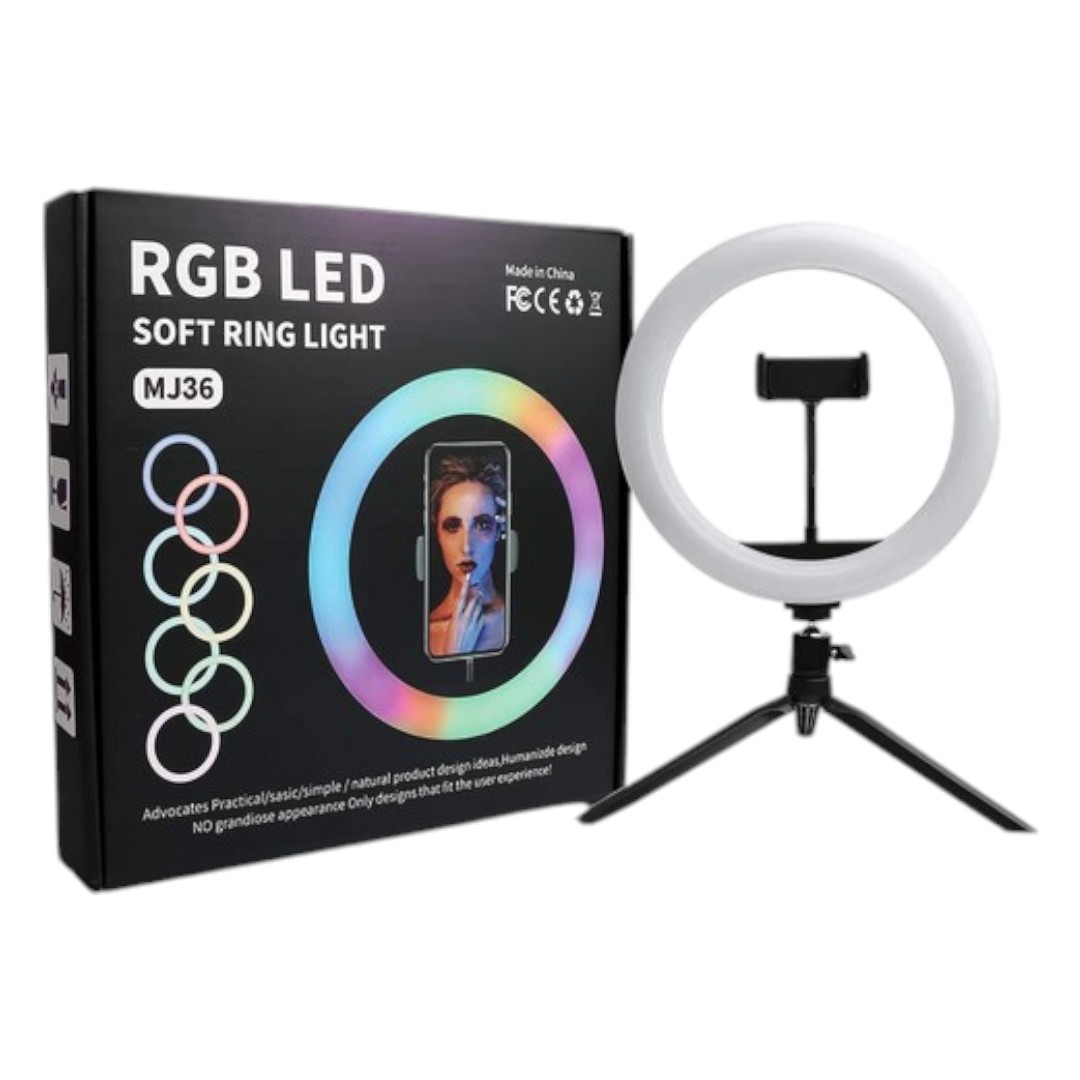RGB Led-Ring Light MJ36